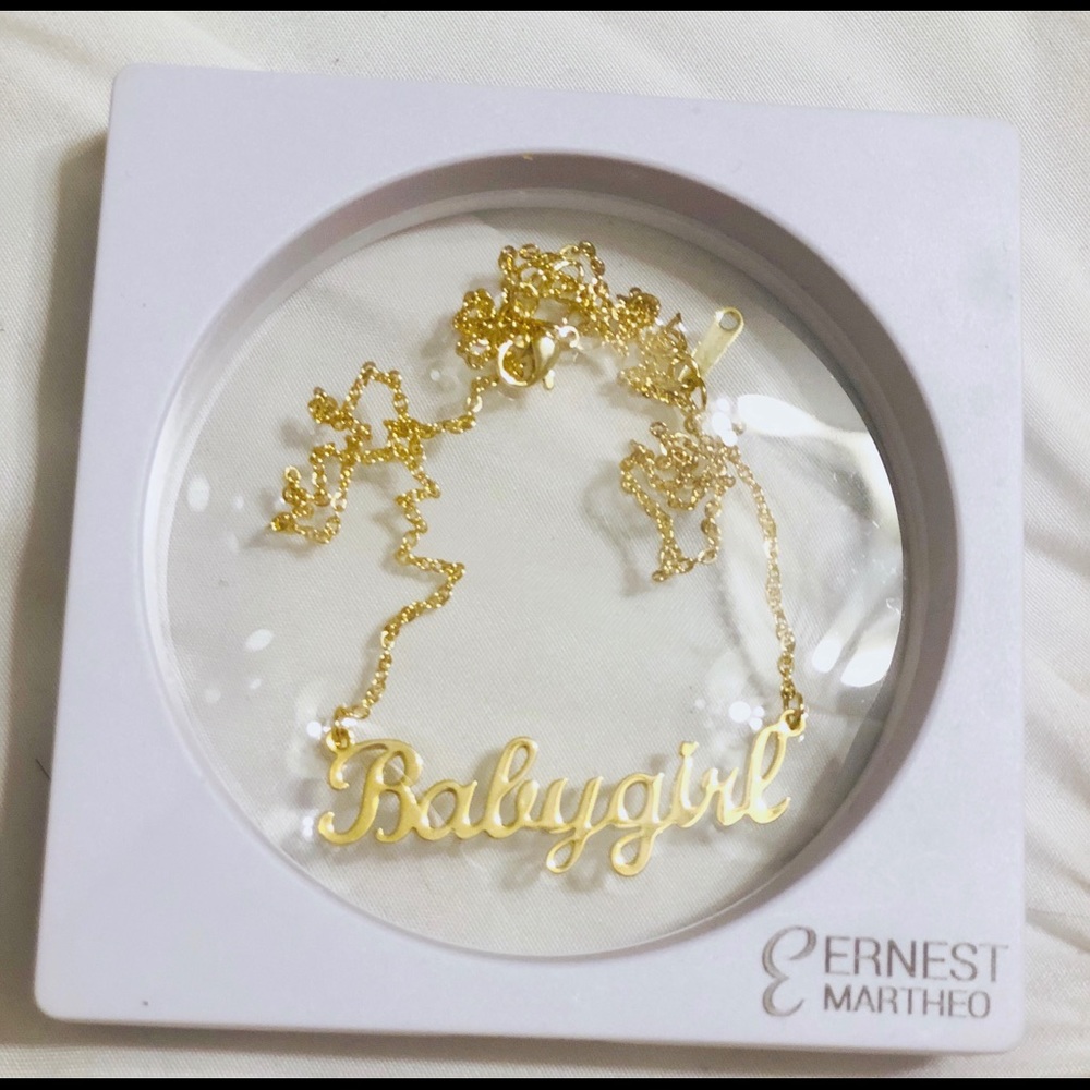 Babygirl Gold Necklace
